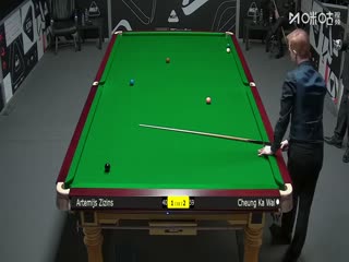 斯諾克英錦賽資格賽第二輪112進(jìn)80 阿爾特米·齊津6-3張家瑋 20251124
