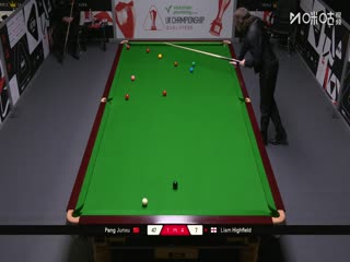 斯諾克英錦賽資格賽第三輪80進(jìn)48 龐俊旭6-4利亞姆·海菲爾德（朱峰立） 20251125