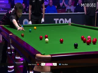 斯諾克單局限時(shí)賽128進(jìn)64 羅斯·繆爾34-21趙心童（柏林） 20251211